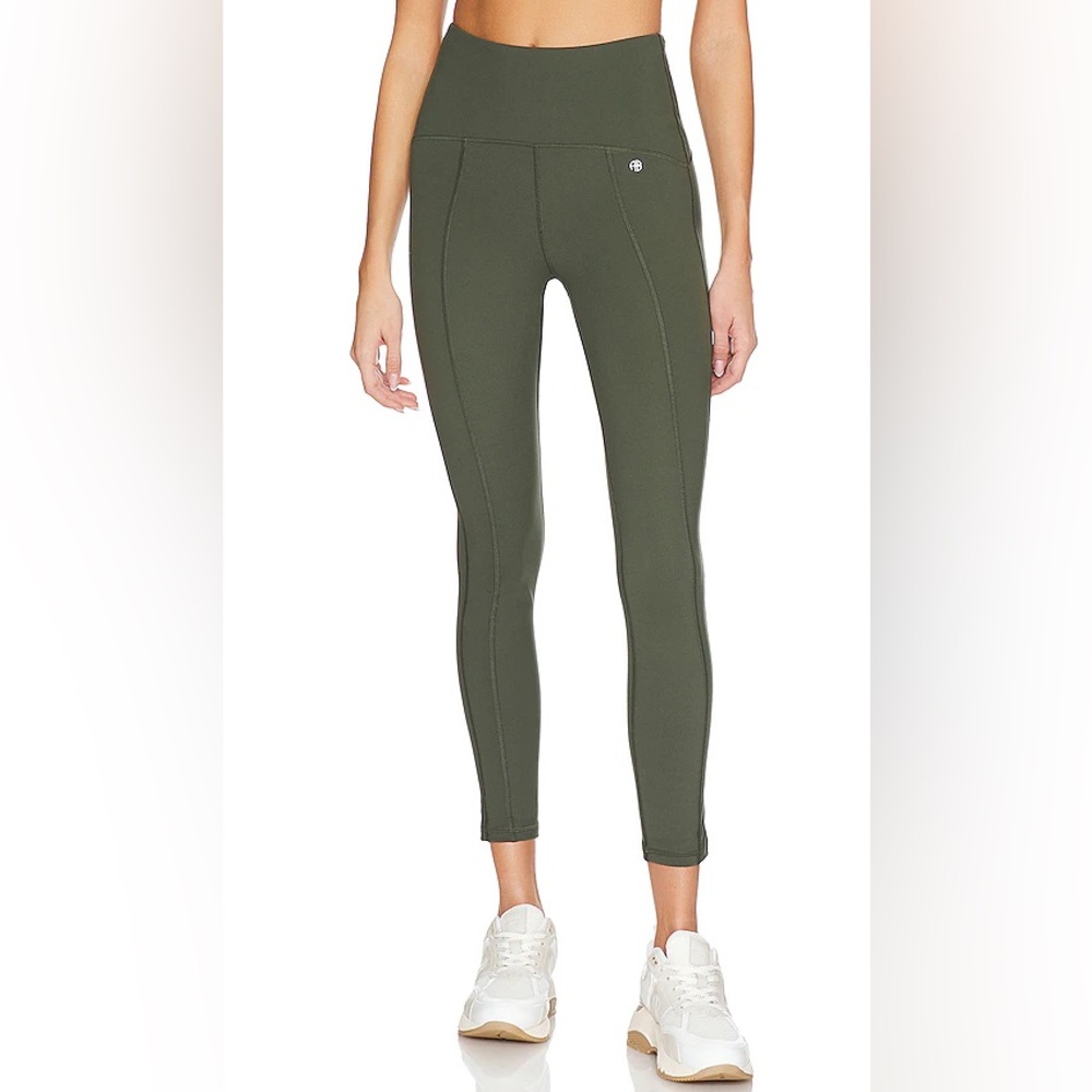 ANINE BING Sport Bran Leggings full coverage in Dark Olive 🫒 Size Medium